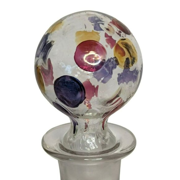 Nemo Glass Decanter - Max Kannegiesser, Borske Sklo Czechoslovakia 1960s MCM - Picture 5 of 8